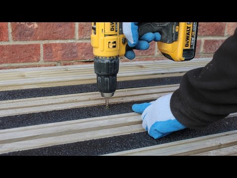 How to install Anti-Slip Decking Strips - Safe Tread