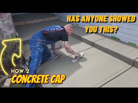 how to Pour Concrete over OLD CONCRETE? (capping NOT overlaying)