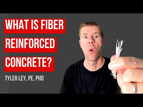 What is fiber reinforced concrete?