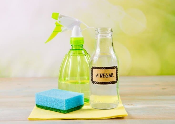 water and vinegar cleaner