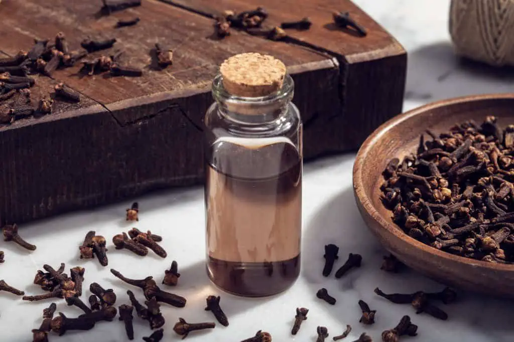 clove oil remove smell clean air