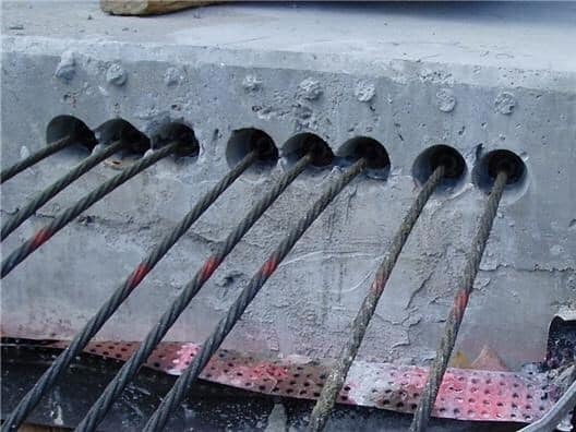 post tension slabs cables