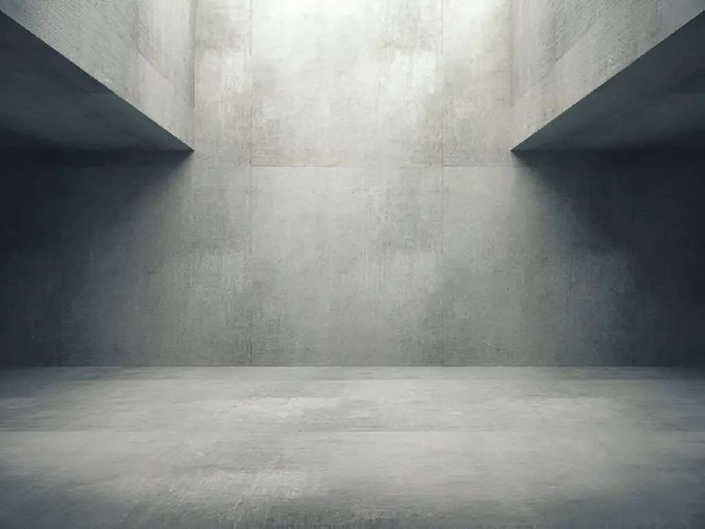 empty abstract concrete room and lateral lights