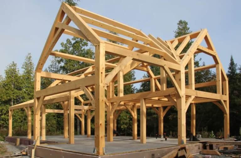 timber frame house